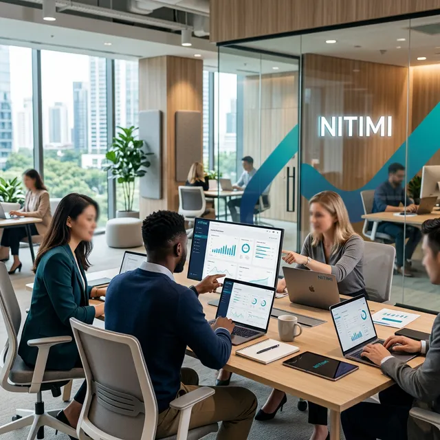 Équipe Nitimi - Experts BPO en externalisation et relation client francophone